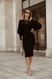 Autumn Long Sleeve Body Dress