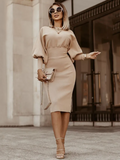 Autumn Long Sleeve Body Dress