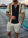 Men's Two Piece Shorts Set