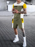 Men's Casual Shorts Set