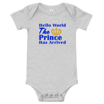 Prince Design (Baby Short Sleeve Onesie)