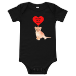 Heart of a Lion (Baby Short Sleeve One Piece)