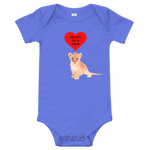 Heart of a Lion (Baby Short Sleeve One Piece)