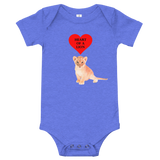 Heart of a Lion (Baby Short Sleeve One Piece)