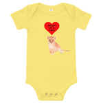 Heart of a Lion (Baby Short Sleeve One Piece)