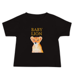 Baby Lion Design (Baby Jersey Short Sleeve Tee)