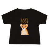 Baby Lion Design (Baby Jersey Short Sleeve Tee)