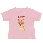 Baby Lion Design (Baby Jersey Short Sleeve Tee)