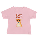 Baby Lion Design (Baby Jersey Short Sleeve Tee)