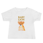 Baby Lion Design (Baby Jersey Short Sleeve Tee)