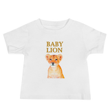 Baby Lion Design (Baby Jersey Short Sleeve Tee)